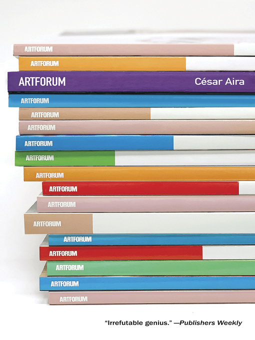 Title details for Artforum by César Aira - Wait list